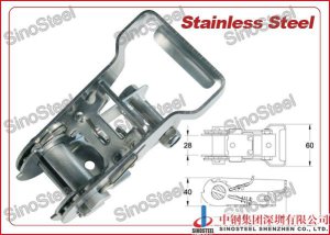 Stainless Steel Ratchet Buckle for Ratchet Tie Down
