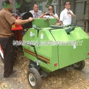 Europe Makret Customized Mini Round Hay Baler with Ce